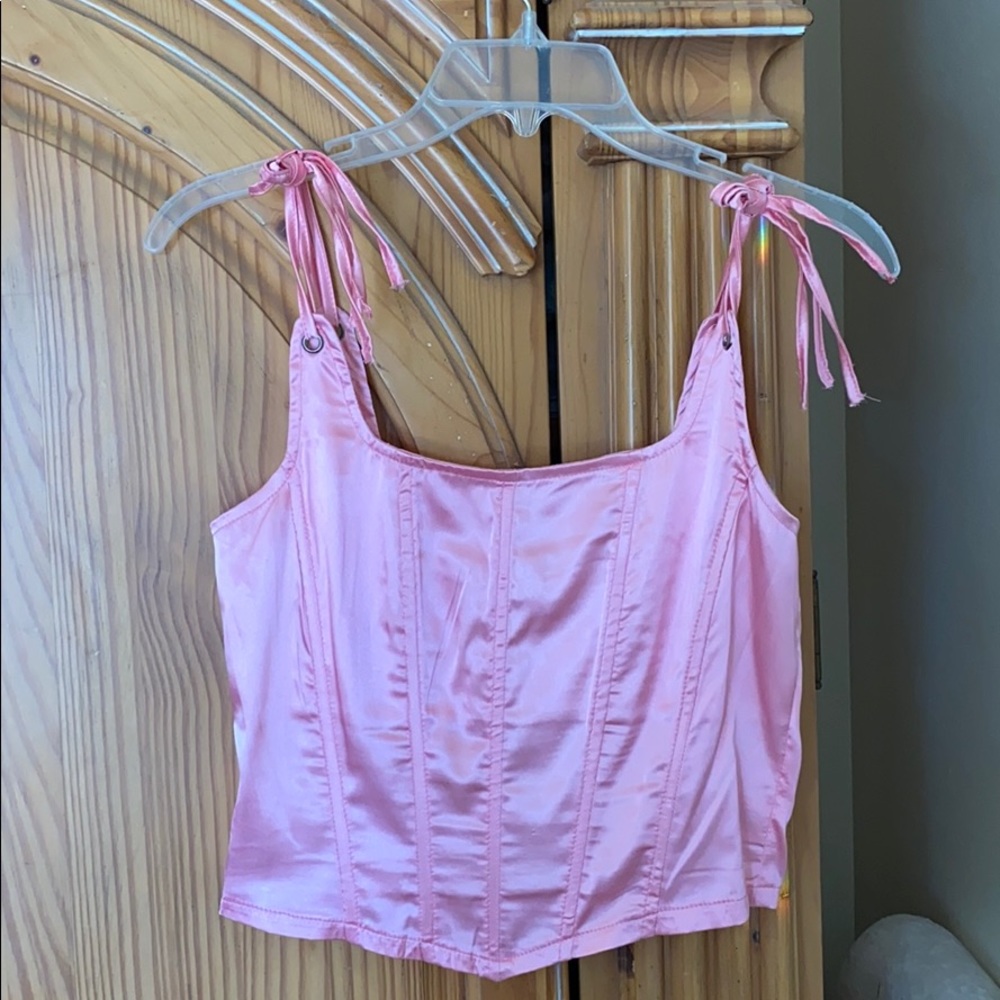 DOLLSKILL SATIN CORSET TOP